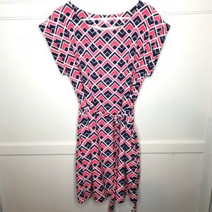 Gap Wrap Dress Size Medium Short Sleeve